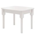 Ver imagem 3 de Mesa Infantil com 2 Cadeiras Mariah Madeira Maciça e Laca Casatema MadeiraOriginals Branco/Vermelho