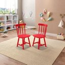 Ver imagem 6 de Mesa Infantil com 2 Cadeiras Mariah Madeira Maciça e Laca Casatema MadeiraOriginals Branco/Vermelho