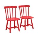 Ver imagem 7 de Mesa Infantil com 2 Cadeiras Mariah Madeira Maciça e Laca Casatema MadeiraOriginals Branco/Vermelho