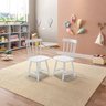 Mesa Infantil com 2 Cadeiras Mariah Madeira Maciça e Laca Casatema - 6