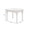 Mesa Infantil com 2 Cadeiras Mariah Madeira Maciça e Laca Casatema - 5