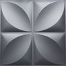 Kit 25 Painel Placa 3d Parede Adesiva Revestimento Imita Gesso - 2