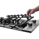 Ver imagem 2 de Cooktop Fischer 2 Bocas Platinium Gás Bivolt
