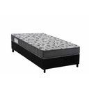 Ver imagem 1 de Cama Box Solteiro: Colchão Ortopédico Ortobom D33 Anatômico Iso 100 Ultra Firme + Base Crc Suede