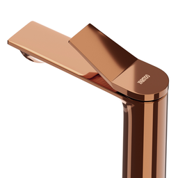 Torneira de Banheiro Berlim Rose Gold Baixo Quente e Frio Goldenx - 4