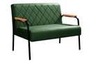 Ver imagem 2 de Namoradeira Cadeira Decorativa Sala, Recepção, Escritório Ludmilla Verde