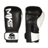Luva de Boxe Mks Combat Rustic Black White Couro 12 Oz - 5