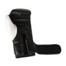 Luva de Boxe Mks Combat Rustic Black White Couro 12 Oz - 2