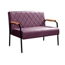 Ver imagem 2 de Namoradeira Cadeira Decorativa Sala, Recepção, Escritório Ludmilla Roxo