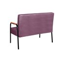 Ver imagem 4 de Namoradeira Cadeira Decorativa Sala, Recepção, Escritório Ludmilla Roxo