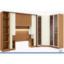 Ver imagem 2 de Quarto Modulado Solteiro Liga 9PÇAS QM36 Of White Kappesberg