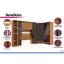 Ver imagem 4 de Quarto Modulado Solteiro Liga 9PÇAS QM36 Of White Kappesberg
