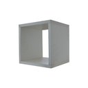 Ver imagem 3 de Nicho Decorativo 50x50x15 Cm Branco em Mdf [f031]