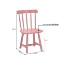 Ver imagem 7 de Mesa Infantil com 2 Cadeiras Mariah Madeira Maciça e Laca Casatema MadeiraOriginals Branco/Rosa