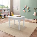 Ver imagem 2 de Mesa Infantil com 2 Cadeiras Mariah Madeira Maciça e Laca Casatema MadeiraOriginals Branco/Rosa