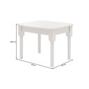 Ver imagem 3 de Mesa Infantil com 2 Cadeiras Mariah Madeira Maciça e Laca Casatema MadeiraOriginals