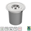 Ver imagem 3 de Cuba Tramontina Morgana 69x49cm + Dosador + Lixeira Round 5l