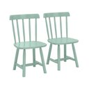 Ver imagem 6 de Mesa Infantil com 2 Cadeiras Mariah Madeira Maciça e Laca Casatema MadeiraOriginals Branco/Menta