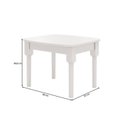 Ver imagem 3 de Mesa Infantil com 2 Cadeiras Mariah Madeira Maciça e Laca Casatema MadeiraOriginals