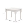 Mesa Infantil com 2 Cadeiras Mariah Madeira Maciça e Laca Casatema - 3