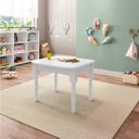 Ver imagem 1 de Mesa Infantil com 2 Cadeiras Mariah Madeira Maciça e Laca Casatema MadeiraOriginals Branco/Menta