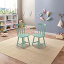 Ver imagem 5 de Mesa Infantil com 2 Cadeiras Mariah Madeira Maciça e Laca Casatema MadeiraOriginals Branco/Menta