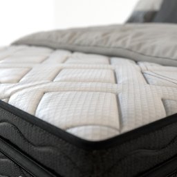 Cama Box com Baú Casal + Colchão de molas ensacadas Madrid Probel - 138x188x72 - 4
