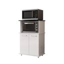 Ver imagem 2 de Balcão Multiuso para Micro-Ondas/Micro Forno 2 Portas Prateleira Moema