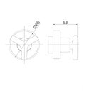 Ver imagem 2 de Kit 2 Acabamentos para Registro 1/2, 3/4 e 1 Triplus Docol