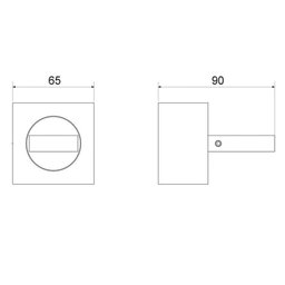 Kit 3 Acabamento para Registro C 210 1/2, 3/4 e 1 Meber Metais - 2