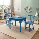 Ver imagem 1 de Mesa Infantil com 2 Cadeiras Mariah Madeira Maciça e Laca Casatema MadeiraOriginals