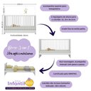 Ver imagem 5 de Conjunto de Quarto Brisa 4 Portas 6 Gavetas MDP-MDF Branco Multimóveis