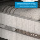 Ver imagem 7 de Cômoda 1 Porta 5 Gavetas 100% MDF 95cm Nemésia Espresso Móveis Bege/Cinamomo/Off White