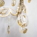 Ver imagem 6 de Arandela Cristal Clássica Candelabro Dourado 2 Braços 2xe14 Sindora St3163