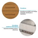 Ver imagem 7 de Cômoda 8 Gavetas 100% MDF Lantana 112cm Espresso Móveis Marrom/Cinamomo