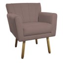 Ver imagem 2 de Poltrona Laura Pés Palito Linho - Doce Sonho Móveis POLTRONAS POLTRONAS PARA SALA POLTRONAS DECORATI