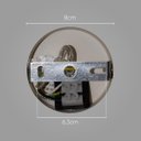 Ver mais imagens de Pendente Eloa ZR136 Madeira Branco Globo Vidro 15cm + G9 BF Starlux ST2603