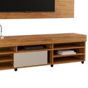 Ver imagem 5 de Rack com Painel para TV até 58 Polegadas 180cmx90cm Twin Marrom Mel/Off White