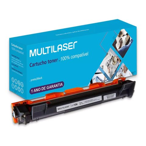 Toner Compatível Brother Tn1060 - Preto - para Bother Hl-1110, Hl-1112, Dcp 1512, Mfc-1815