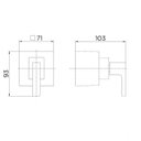 Ver imagem 2 de Kit 2 Acabamentos para Registro Deca e Similares 1 1/2" e 1 1/4" Breezy Docol