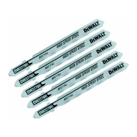 Serra Tico-Tico Bi-Metal 03" x 36d Encaixe "T" DW3778H - Cartela 05 Unidades DeWalt