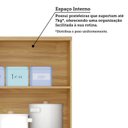 Ver imagem 7 de Armário para Cozinha Aéreo Noruega Espresso Móveis Bege/Amêndoa/Off White