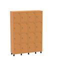 Ver imagem 2 de Armário Guarda Volume Locker Roupeiro 16 Portas Aço Grf 504/16