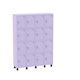 Armário Guarda Volume Locker Roupeiro 16 Portas Aço Grf 504/16 - 1