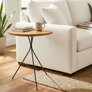 Mesinha Pé Palito Apoio Mesa Lateral Sala 38cm X 45cm