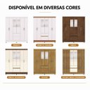 Ver imagem 4 de Guarda Roupa Casal 6 Portas 2 Gav Espelho Roupeiro Quarto Branco Camarim