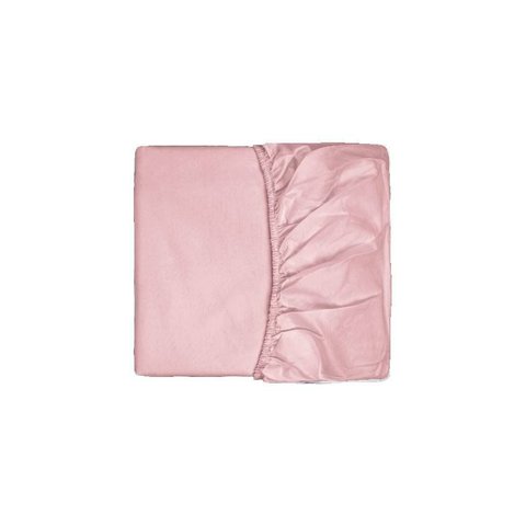 Lençol Solteiro com Elastico Malha - Rosa