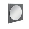 Conjunto para Banheiro Bancada em Porcelanato com Cuba Esculpida, Armário e Espelho Ripy 80cm - 11