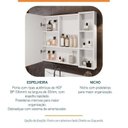 Ver imagem 6 de Conjunto para Banheiro Bancada em Porcelanato com Cuba Esculpida, Armário e Espelheira Ripy 80cm Ye