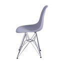 Ver imagem 2 de Cadeira Charles Eames Eiffel Dkr Base Cromada:cinza